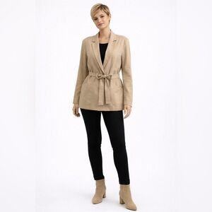 SOYACONCEPT Beautiful Linen & Viscose Blend Blazer NWT size 8